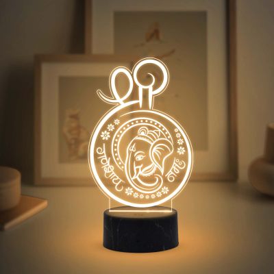 Jai Shree Ganesha Night Lamp
